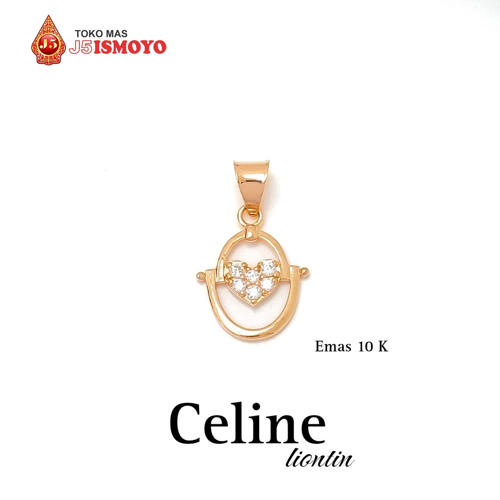 Liontin Emas Mas Asli Celine J5 Ismoyo
