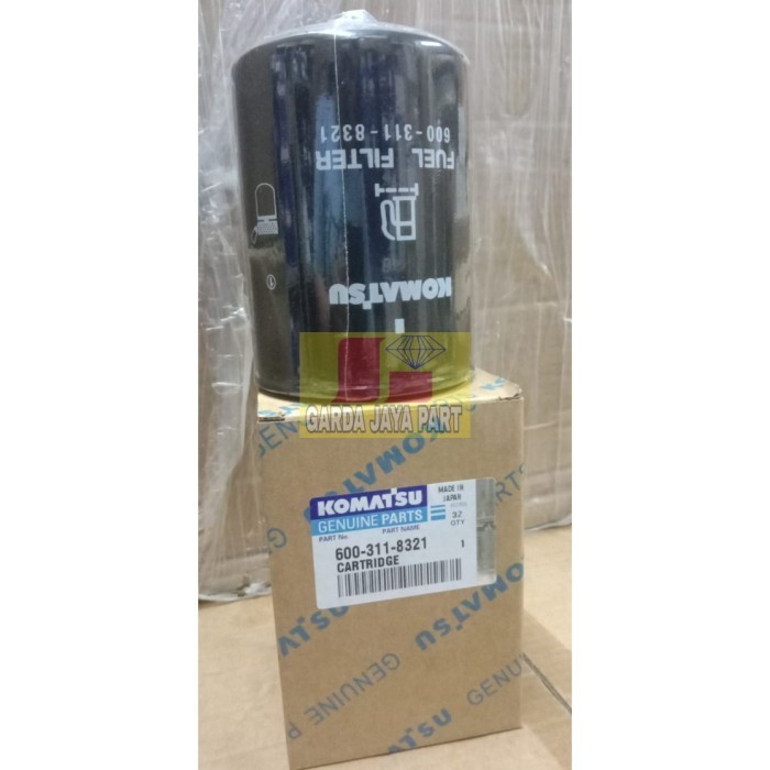 FILTER SOLAR 600-311-8321 FUEL FILTER KOMATSU 600-311-8321 berkualitas