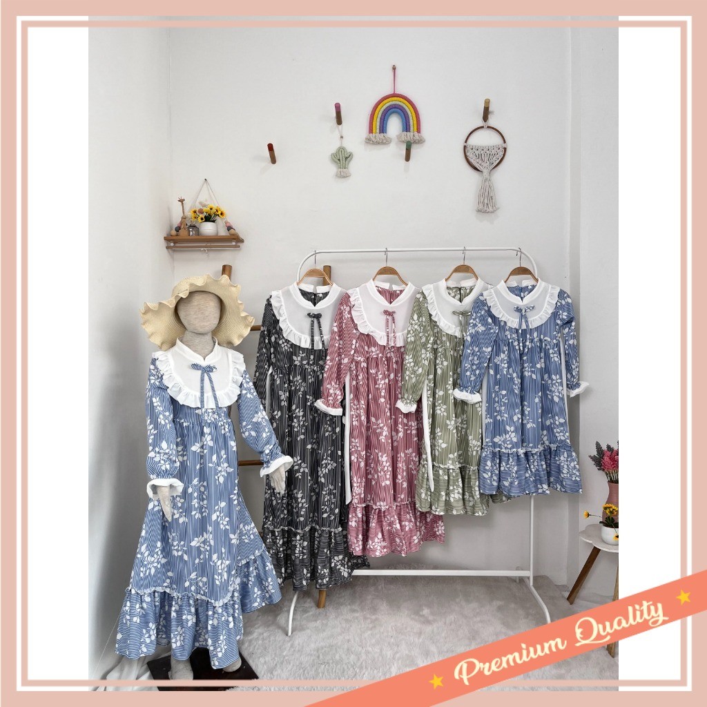 Gamis anak Muslim Lebaran baju Idul Fitri / GAMIS ANAK DESTINY SMLXL BABY.CLOTH35 UNTUK UMUR 3-14 TA