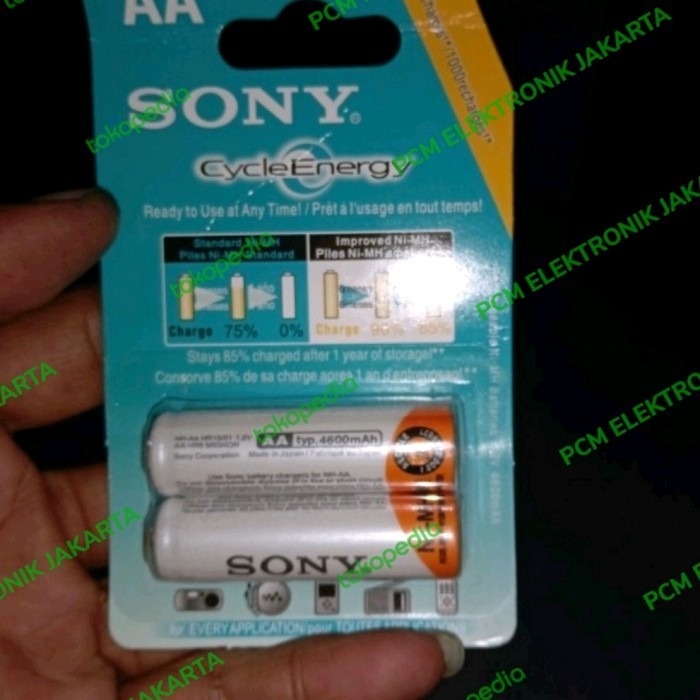 SB99 baterai batrai battery charger cash AA sony 4600mah 4600 mah 4.600mah