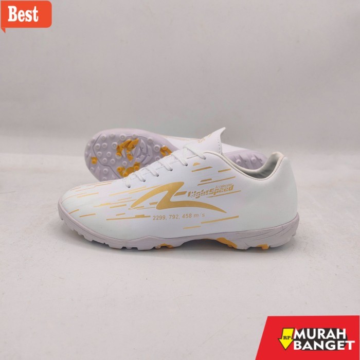 rekomendasi sepatu futsal Sepatu Futsal minisocer  Pria  Dewasa  Specs putih - Putih, 40