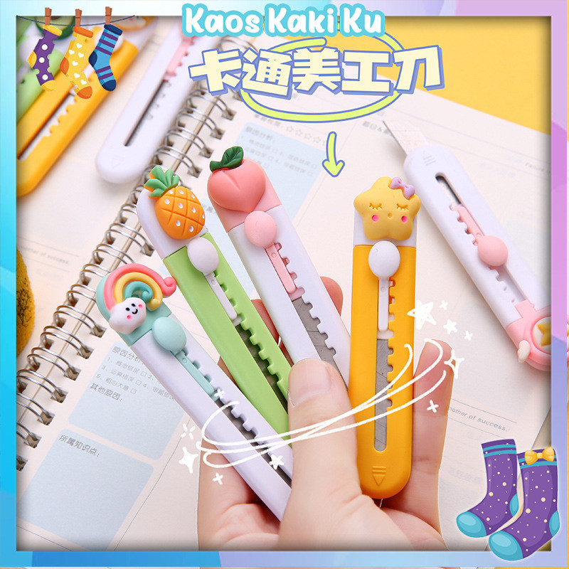 

Cutter Mini Karakter Cutter Mini Travelling Pisau Silet Lucu 882