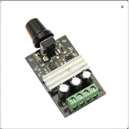 VARIABLE DC PWM 3A MOTOR SPEED CONTROLLER