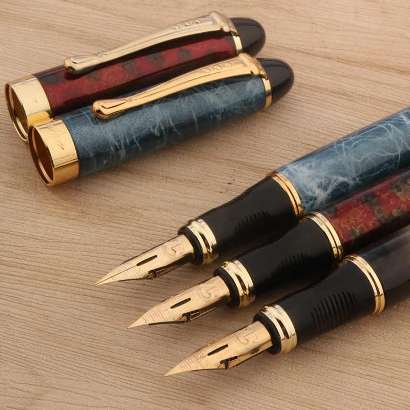 

JINHAO Fountain Pen X450 G NIB Copperplate Calligraphy Golden G Nib Stationery Office School Supplies Writing Pens