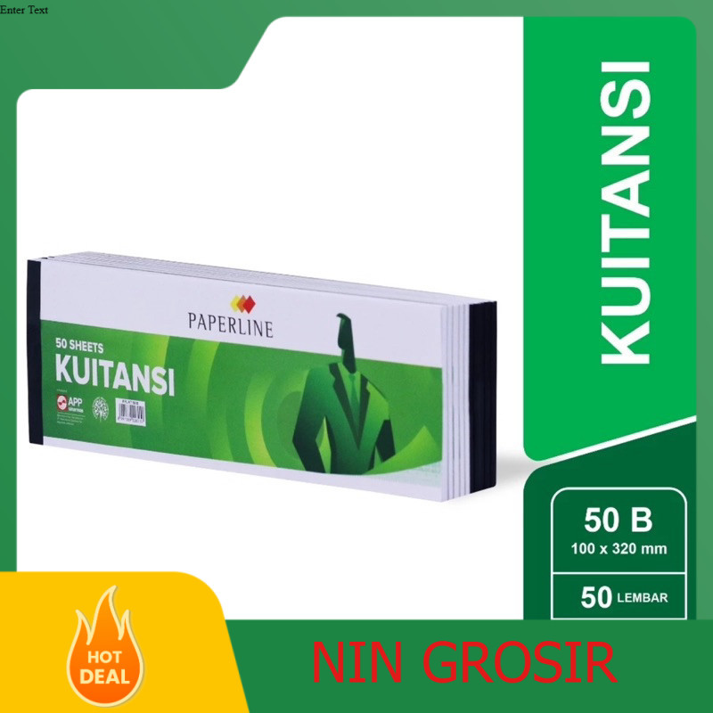 

Buku Kwitansi Paperline Besar - 1 PCS