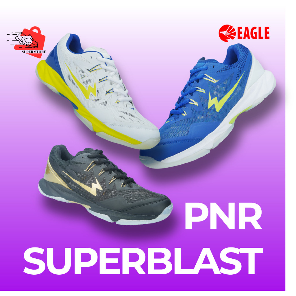 Eagle SepatuBulutangkis Pnr Superblast  Badminton Shoes Unisex