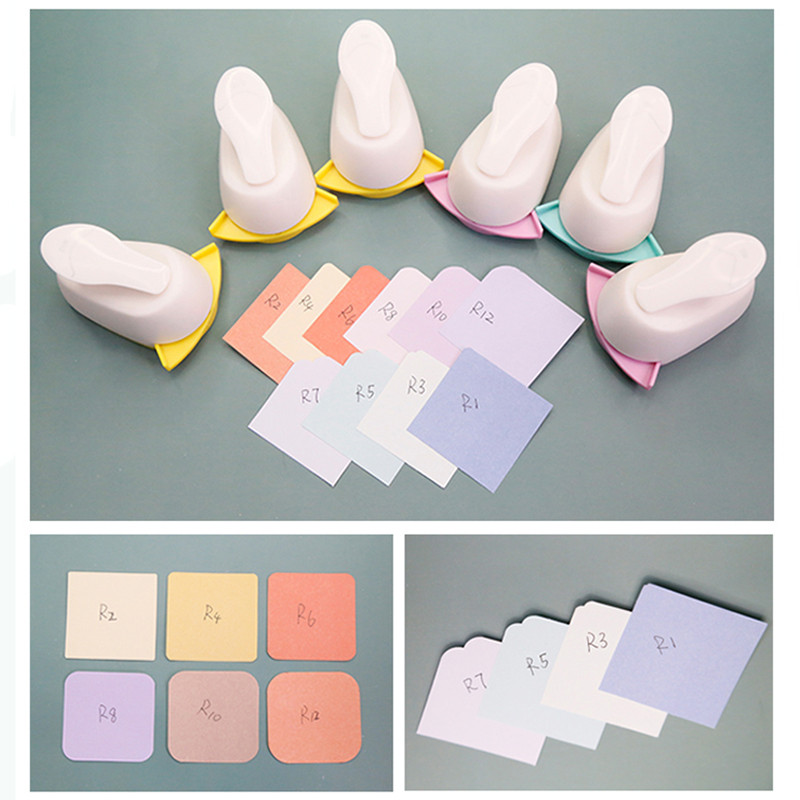 

R1/R2/R3/R4/R5/R6/R7/R8/R10/R12 Border Craft Punch Corner Embossing Machine Scrapbooking Hole Puncher Chamfer Paper Cutter