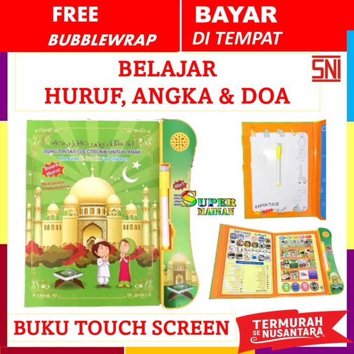 Buku Anak 1 2 3 Tahun Buku Belajar Menulis Membaca Edukasi Anak Islami