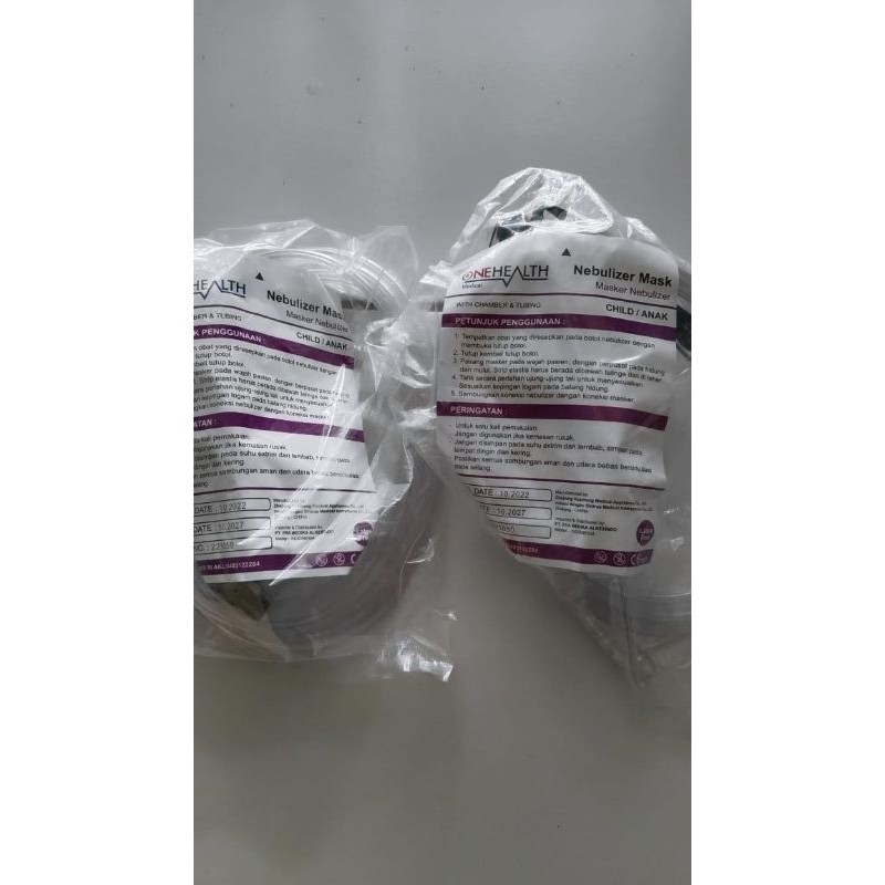 Sungkup  Nebulizer Onehalth Dewasa dan Anak
