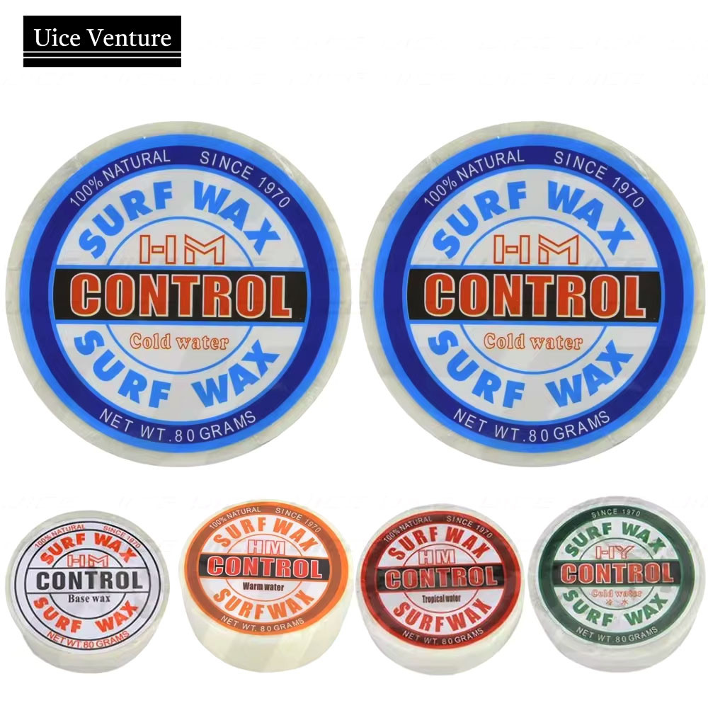 

2pcs Surf Board Wax Anti-Slip Lightweight 5 Kind Water Temperature Waxes High Quality Surfing Wax Water Sports Surfing Accessory