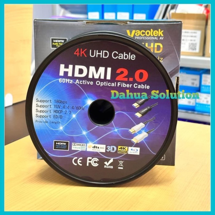 kabel hdmi 30 meter 2.0 active optical cable