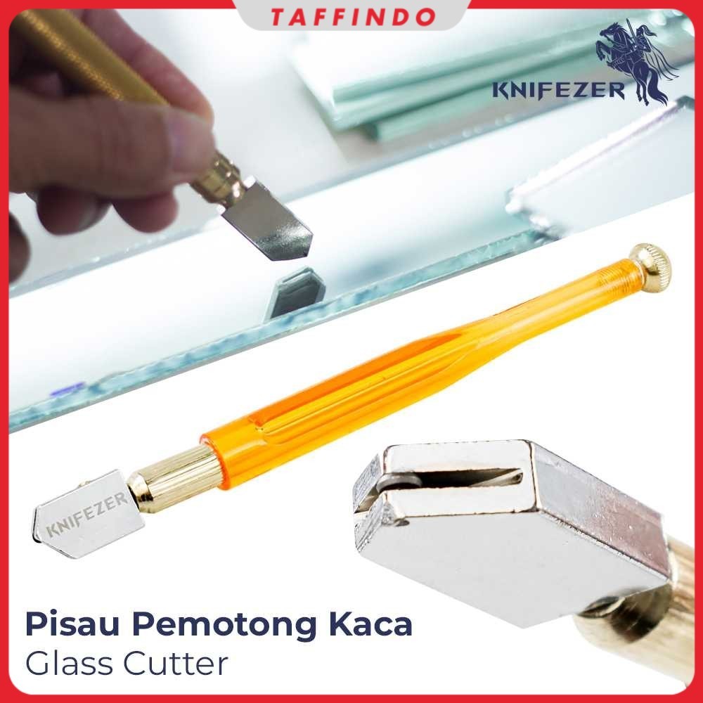 

KNIFEZER Pisau Pemotong Kaca Glass Cutter Diamond Cutting Tool - L9