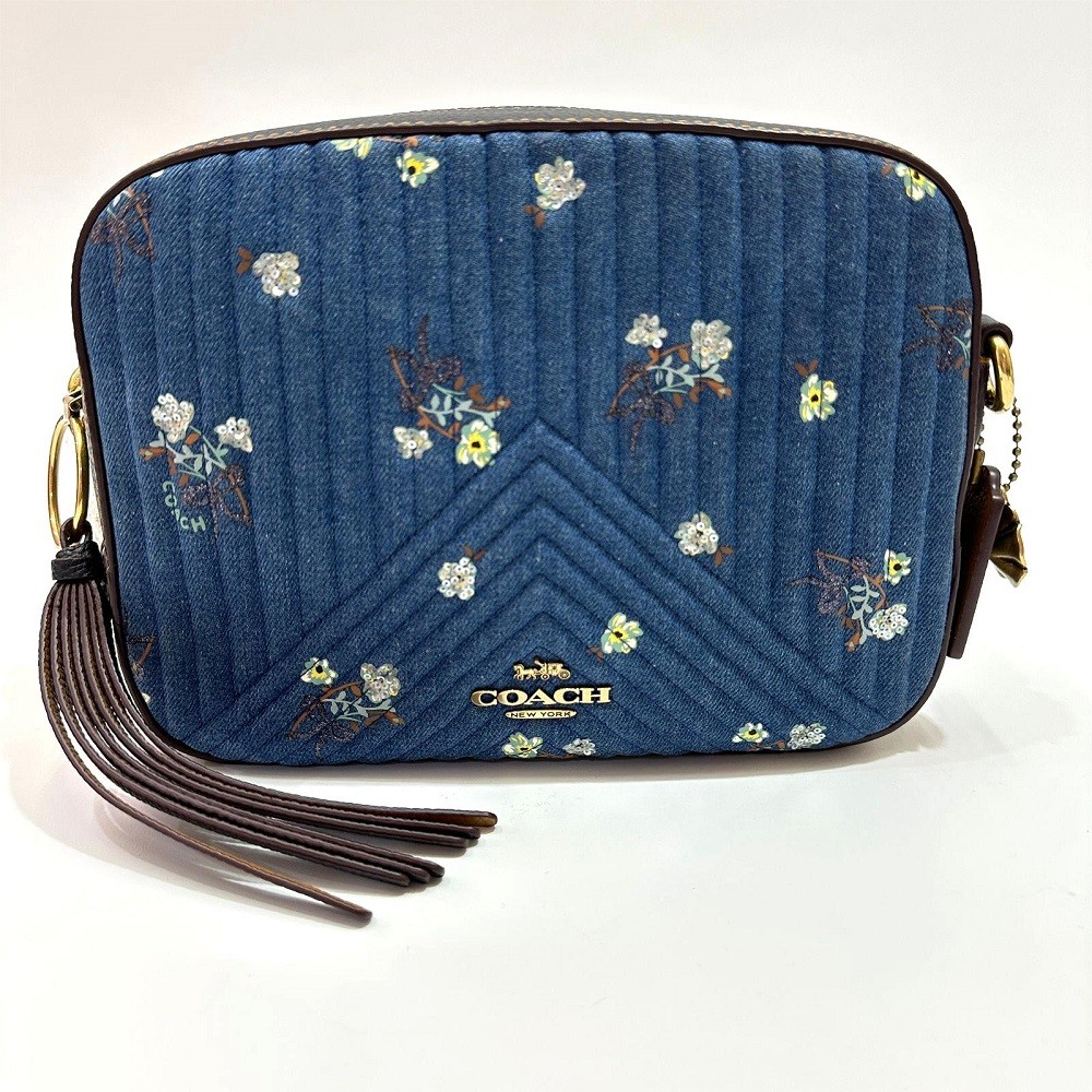 Coach Camera Bag in Denim Floral