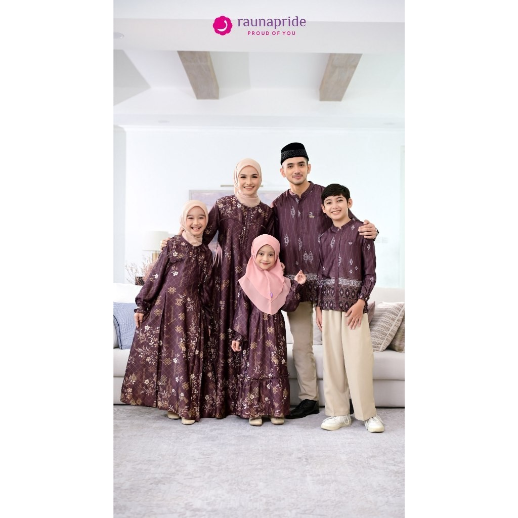 Rauna - Sarimbit Asmara -  Maroon | Couple Keluarga Rauna 2025