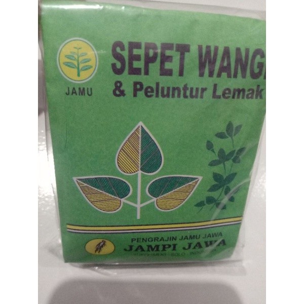 

TERLARIS jamu sepet wangi jawa bubuk isi 10 sacet LARIS MANIS TERMURAH BERKUALITAS JAMU HERBAL ALAMI