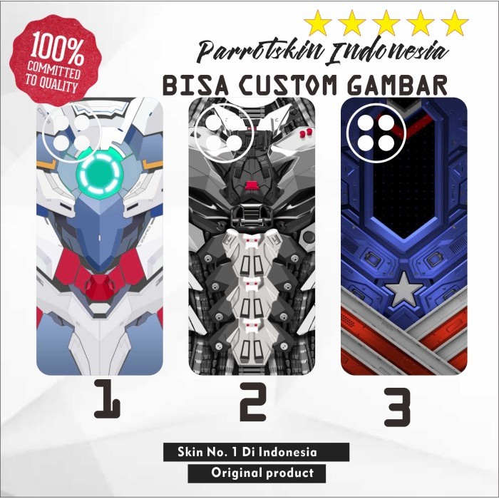

Garskin Skin Itel S23 back case Anime bisa custom