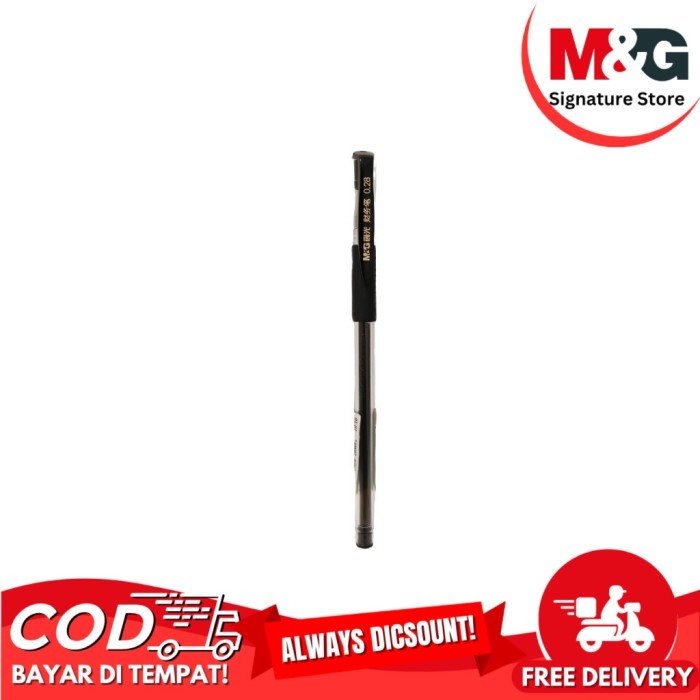 

Gel Pen M&G AGPA71011 Pulpen Gel Hitam Needle Tip 0.28mm - SATUAN - AGPA71011