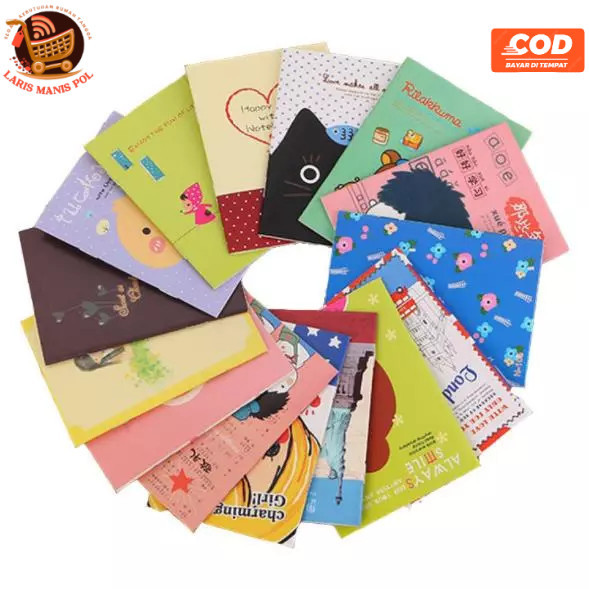 

LMP Note book mini buku tulis memo kecil lucu isi 20 lembar