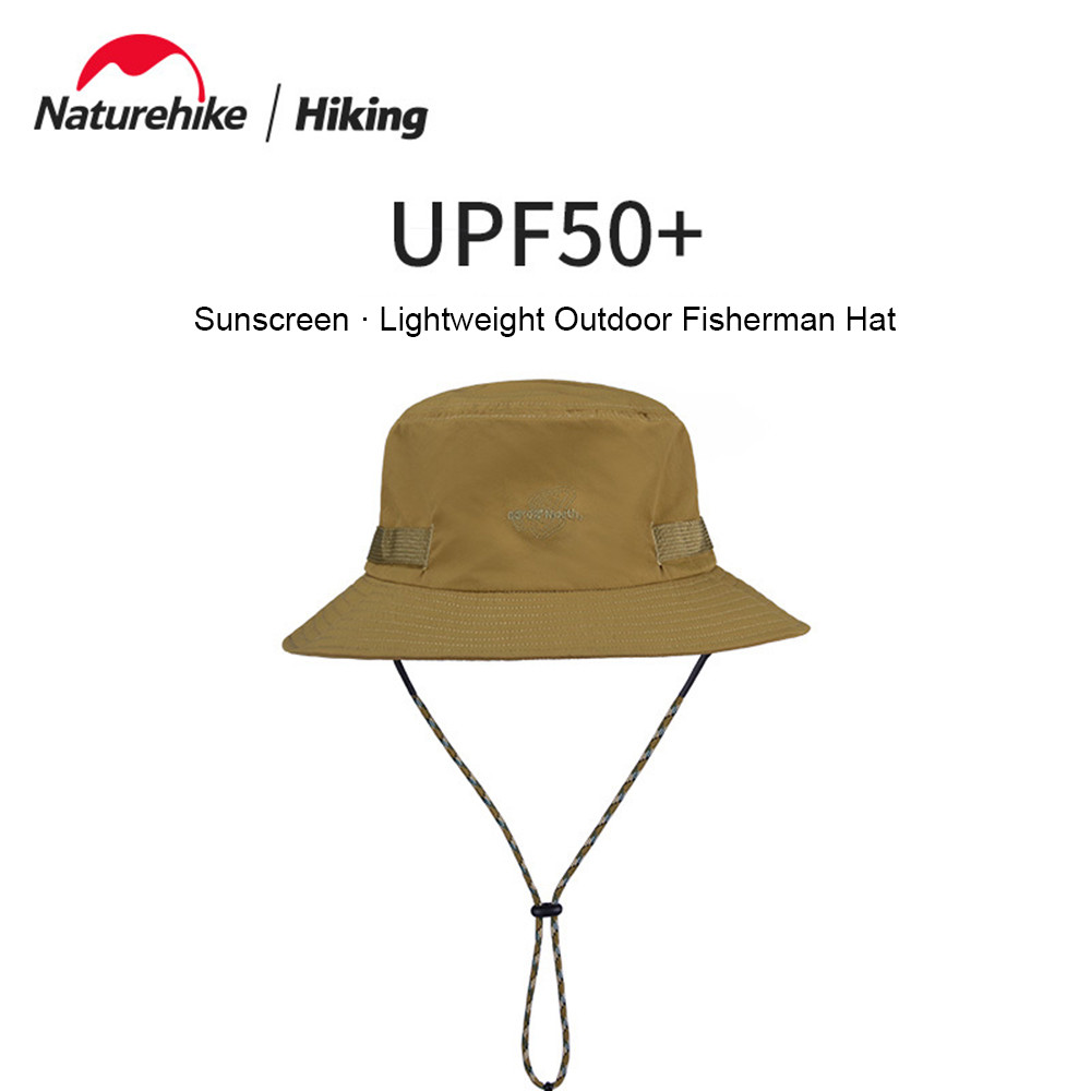 Naturehike Adult Outdoor Sun Protection Fisherman Hat Ultra Light Foldable Sun Protection Hat Portab