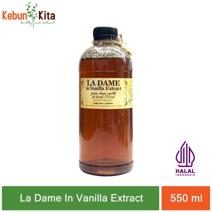 

La Dame in Vanilla Halal Vanilla Extract 550 ml