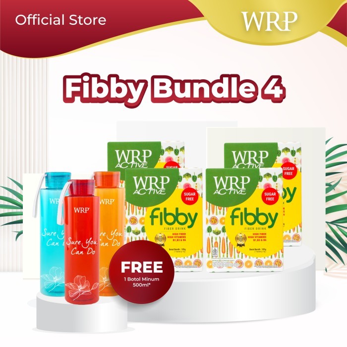 

WRP Active Fibby Fiber Drink 105G (Bundle 4)