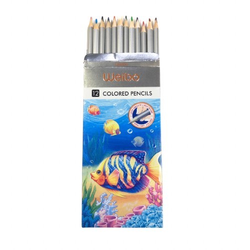 

Pensil Warna Weibo WB9018-12 Colour Pencil 12 Warna Pencil Color Impor - P/Warna WB9018