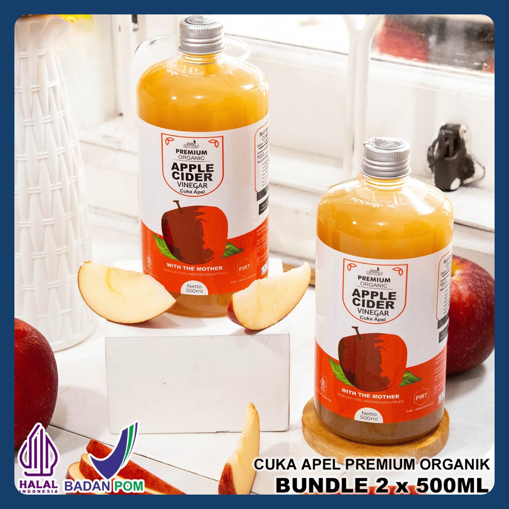 

Suur Lemoen Cuka Apel Vinegar With Mother 1 Liter Original Untuk Kesehatan