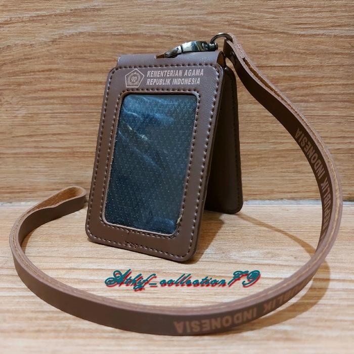

ANDMA Tempat Id Card Kulit Lipat Kemenag - Coklat