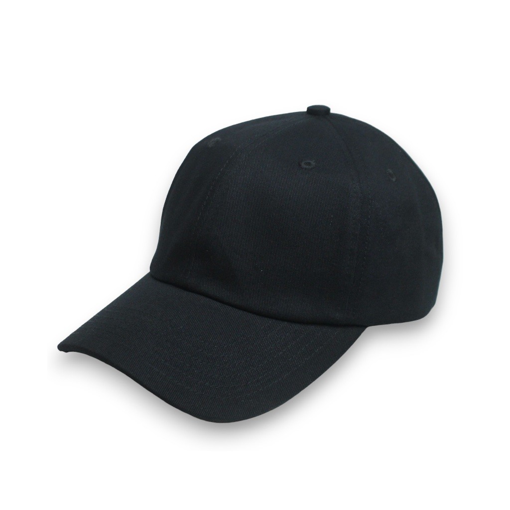Make Topi Premium Believe Topi Polo Caps Hitam Polos