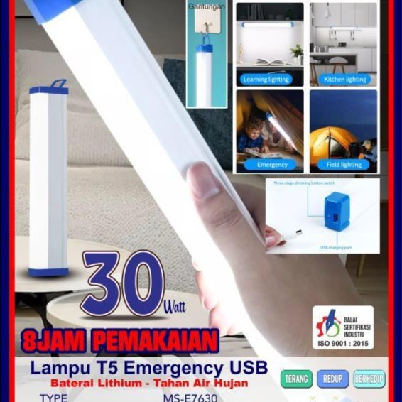 Lampu T5 Emergency 30w MS-E7630 MITSUYAMA - Lampu emergency T5 30w