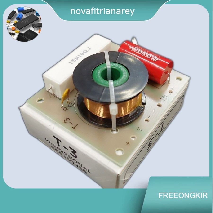 Crossover Tweeter T3 / crosover tweter t3 / CROSSOVER PASIF 1 WAY (TWEETER)