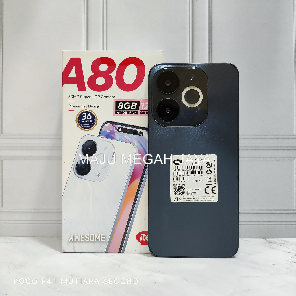 Itel A80 Ram 4/128 Second Fullset