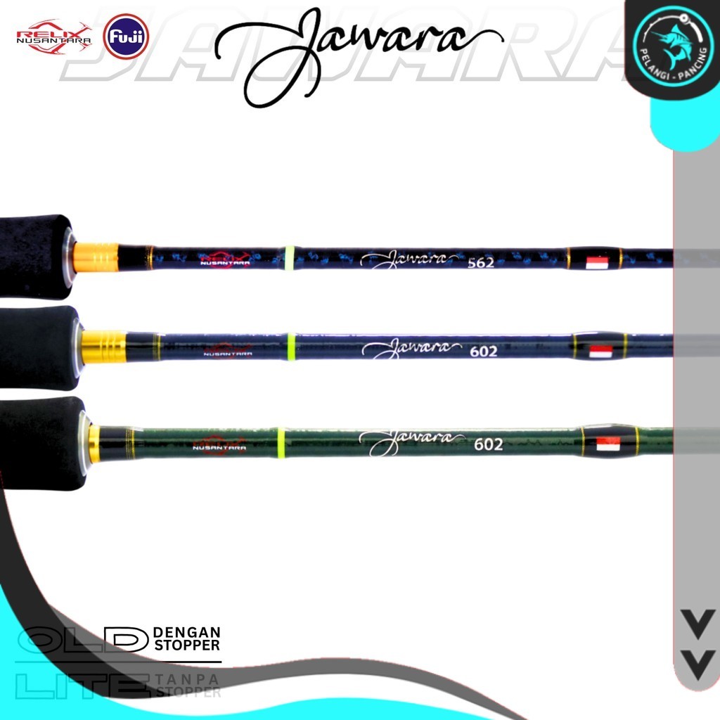 Joran Spinning Relix nusantara Jawara 14LB, 17LB dan 20LB untuk Galatama - PP