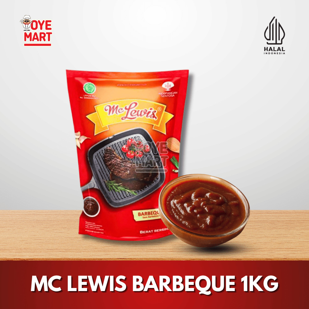 

MCLEWIS BARBEQUE 1KG