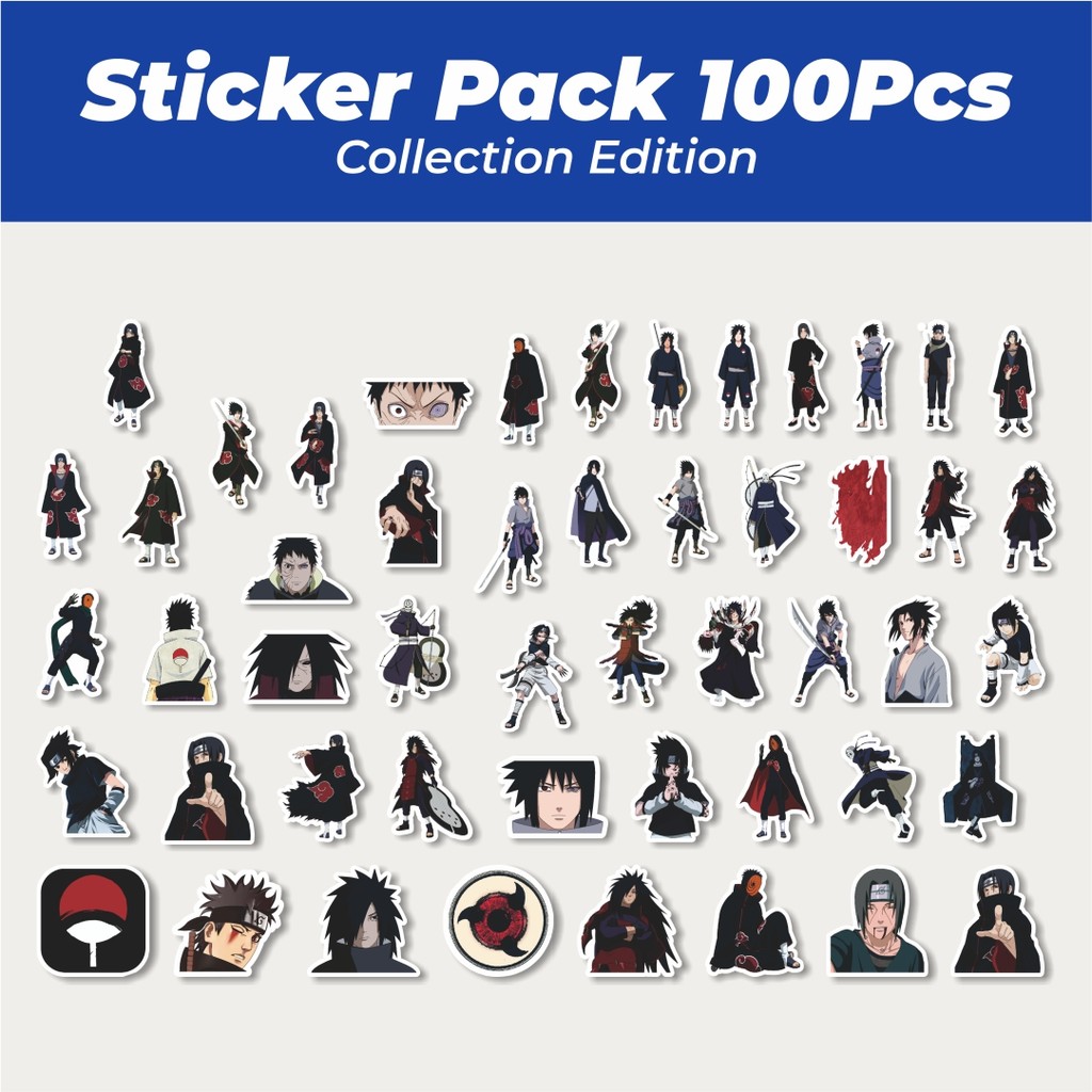 

Hot Stiker Anime Itachi Uchiha & Sasuke Uchiha Lucu Anti Air Stikers Berperekat Waterproof Sticker Decal Buat Motor Helm Buku Journal Koper Casing HP Laptop Botol Minum