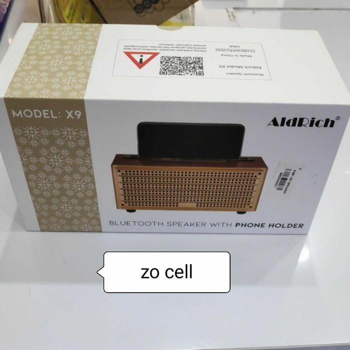 Speaker Bluetooth Aldrich Model X9