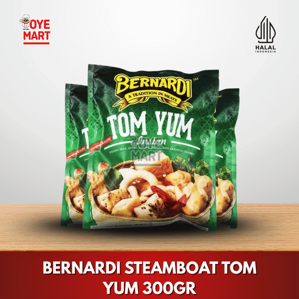

BERNARDI STEAMBOAT TOM YUM 300GR HARGA PROMO