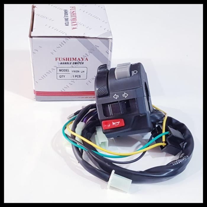 SAKLAR LAMPU KANAN KIRI ORI FUSHIMAYA MOTOR VIXION/VIXION OLD/LAMA - Saklar Kanan, Vixion Old