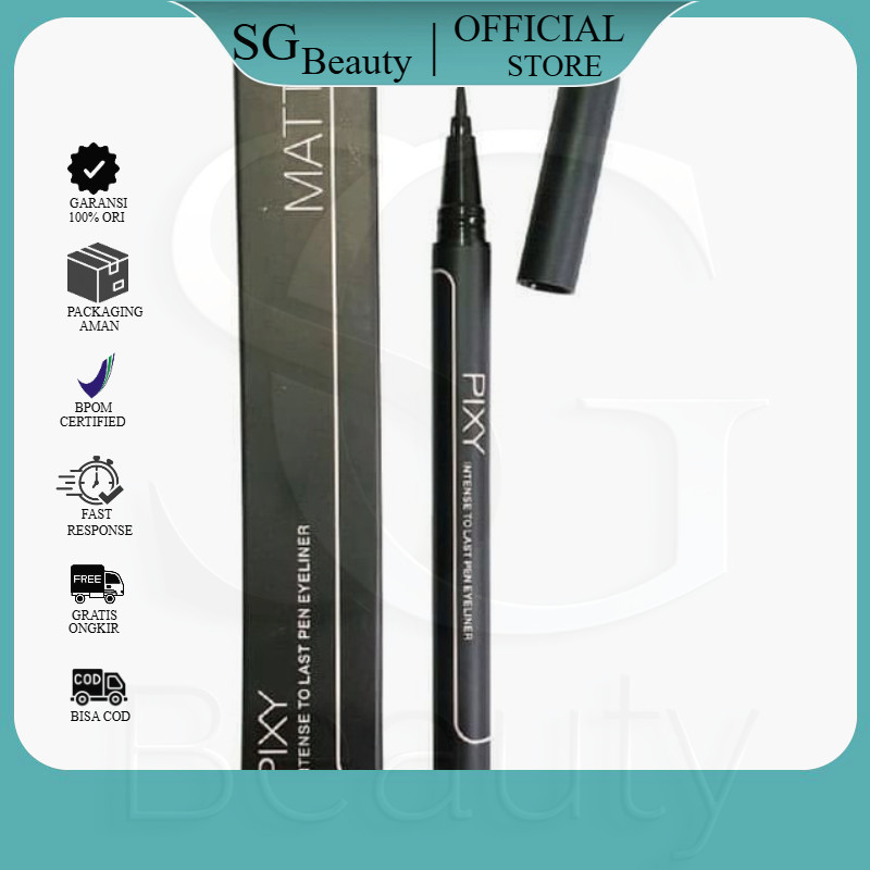 PIXY INTENSE TO LAST PEN EYELINER (EYELINER SPIDOL PIXY)