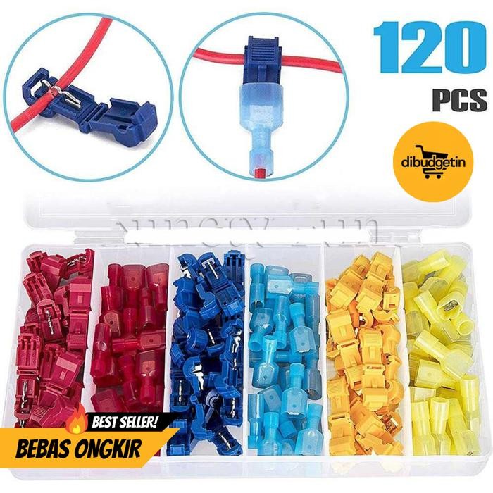 

T-Tap Wire Connector Quick Self-Stripping 120 PCS - WHDZ SC7