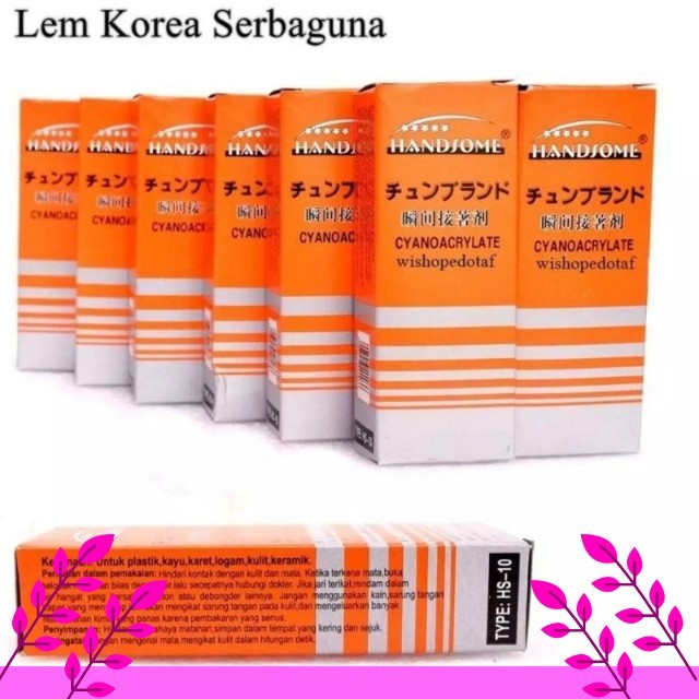 

LEM KOREA HANDSOME /LEM TETES/LEM SETAN/POWER GLUE ,,