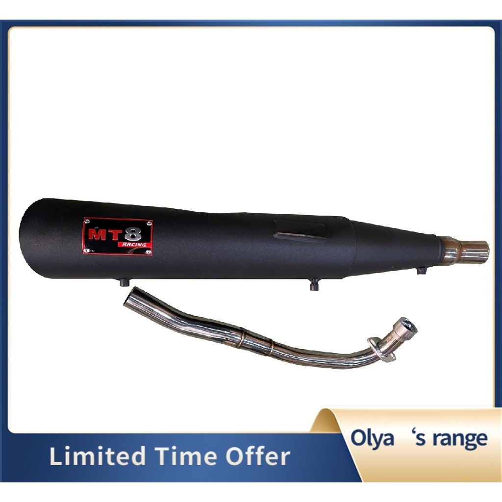 Pipe For Wave 100/110/125/Smash 115/Sym Bonus 110/Rusi, Racal,Motoposh Wave Type Original Exhaust V4