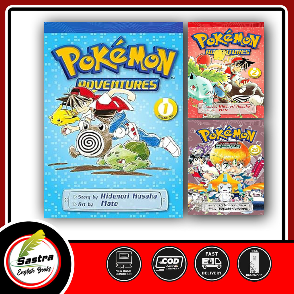 Komik Pokemon Adventures  (29 book series) (English)