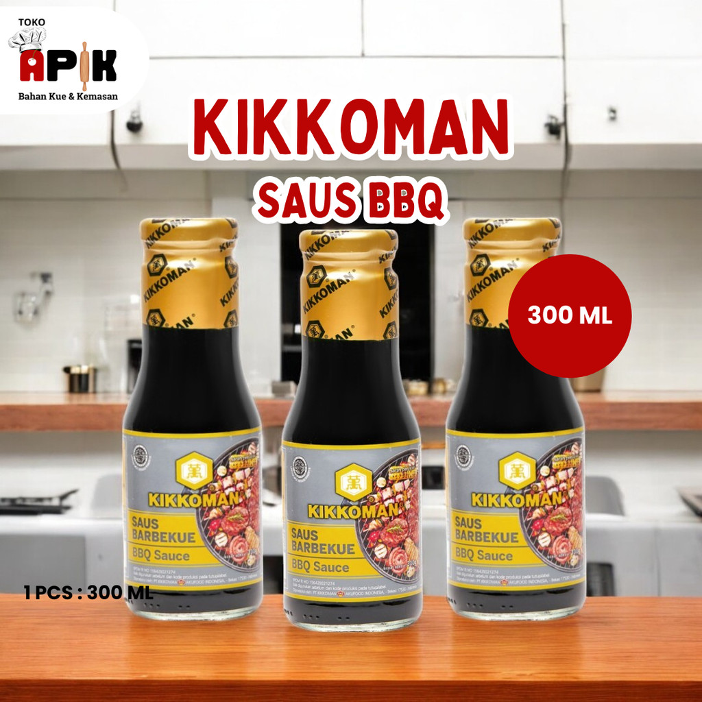 

Kikkoman Barbeque Sauce 300ml / Saus BBQ / Bumbu Masakan