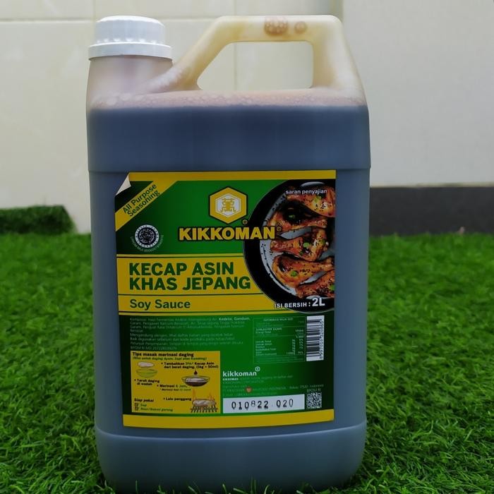 

kikkoman soy sauce 2L asin jepang