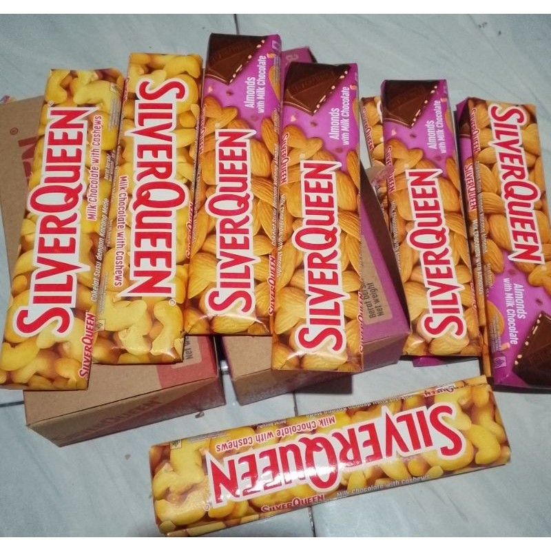 

Silverqueen coklat 55gr(kemasan besar)