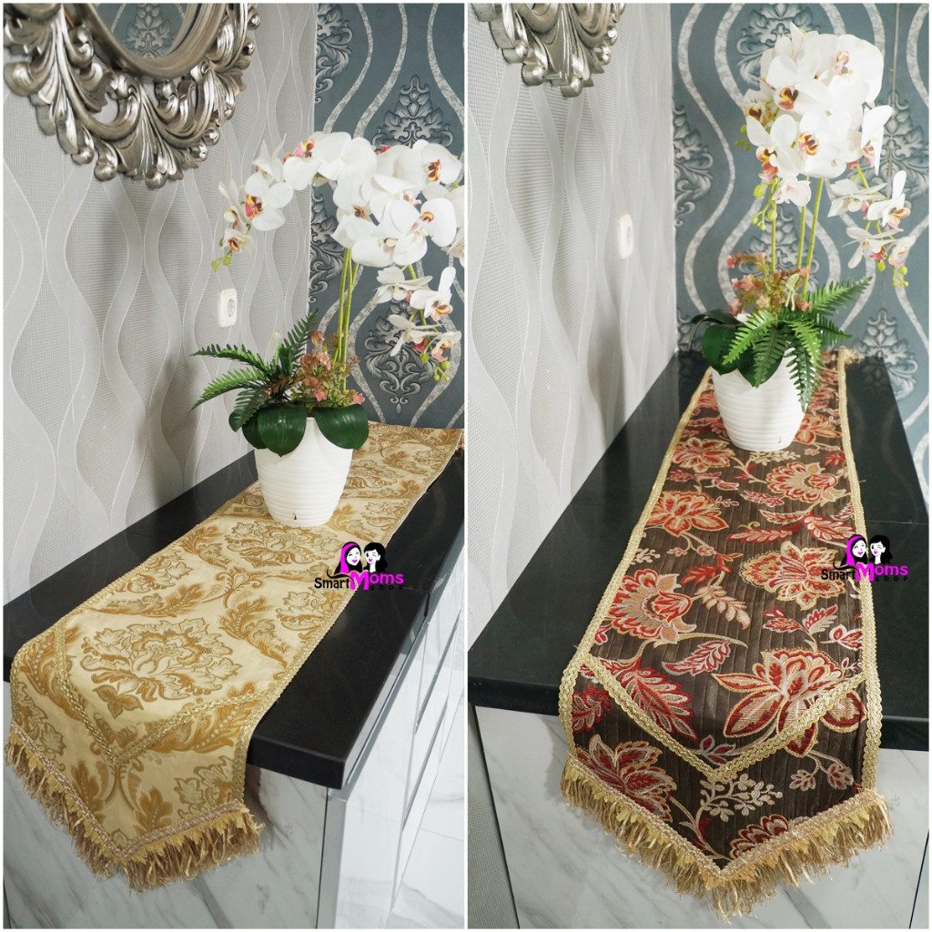 TAPLAK MEJA MAKAN VINTAGE KLASIK PANJANG MINIMALIS MODERN