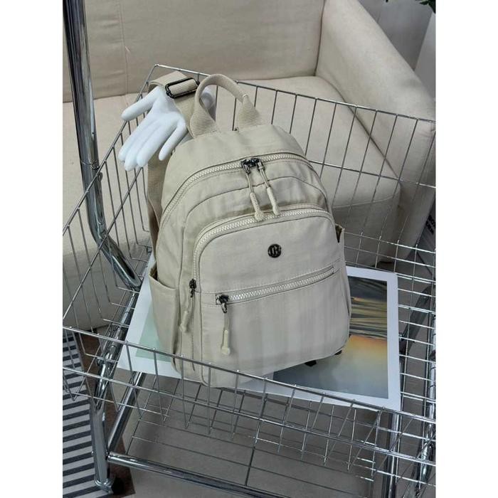 Tas Ransel Wanita Chibao CB 00831-SF + Free Dustbag - Putih Susu, CB 00831-SF