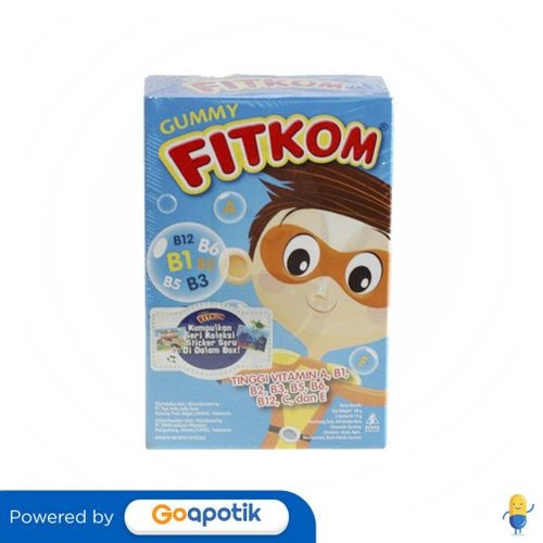 

Fitkom Gummy Biru 60 Gram 5 Sachet