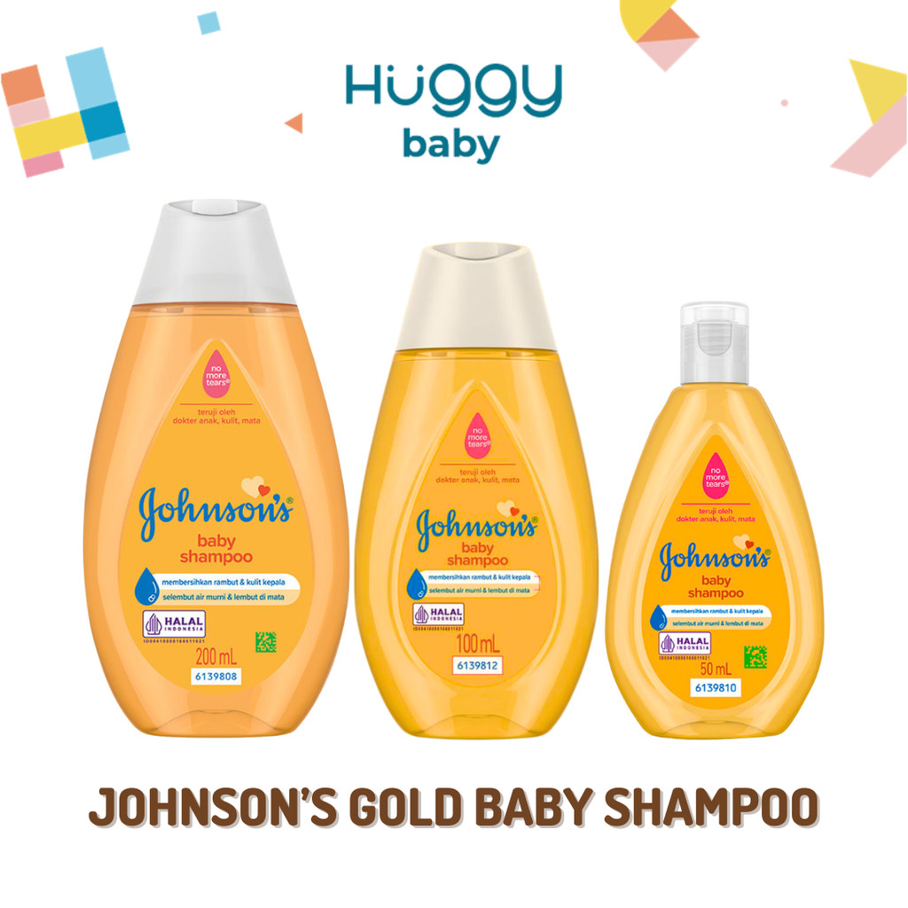 Johnson's GOLD Baby Shampoo | Sampo Sampoo Shampo Bayi